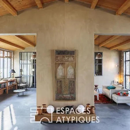 Villa Loft Rehabilite Dans Ancienne Menuiserie A 1km De La *
